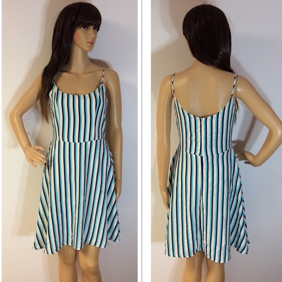 Peach Love California Dresses & Skirts - PEACH LOVE CALIFORNIA STRIPED SUNDRESS